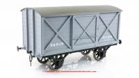 K7010D Kernow Models LSWR Diag 1410 Covered Van - SDJR Grey 1218